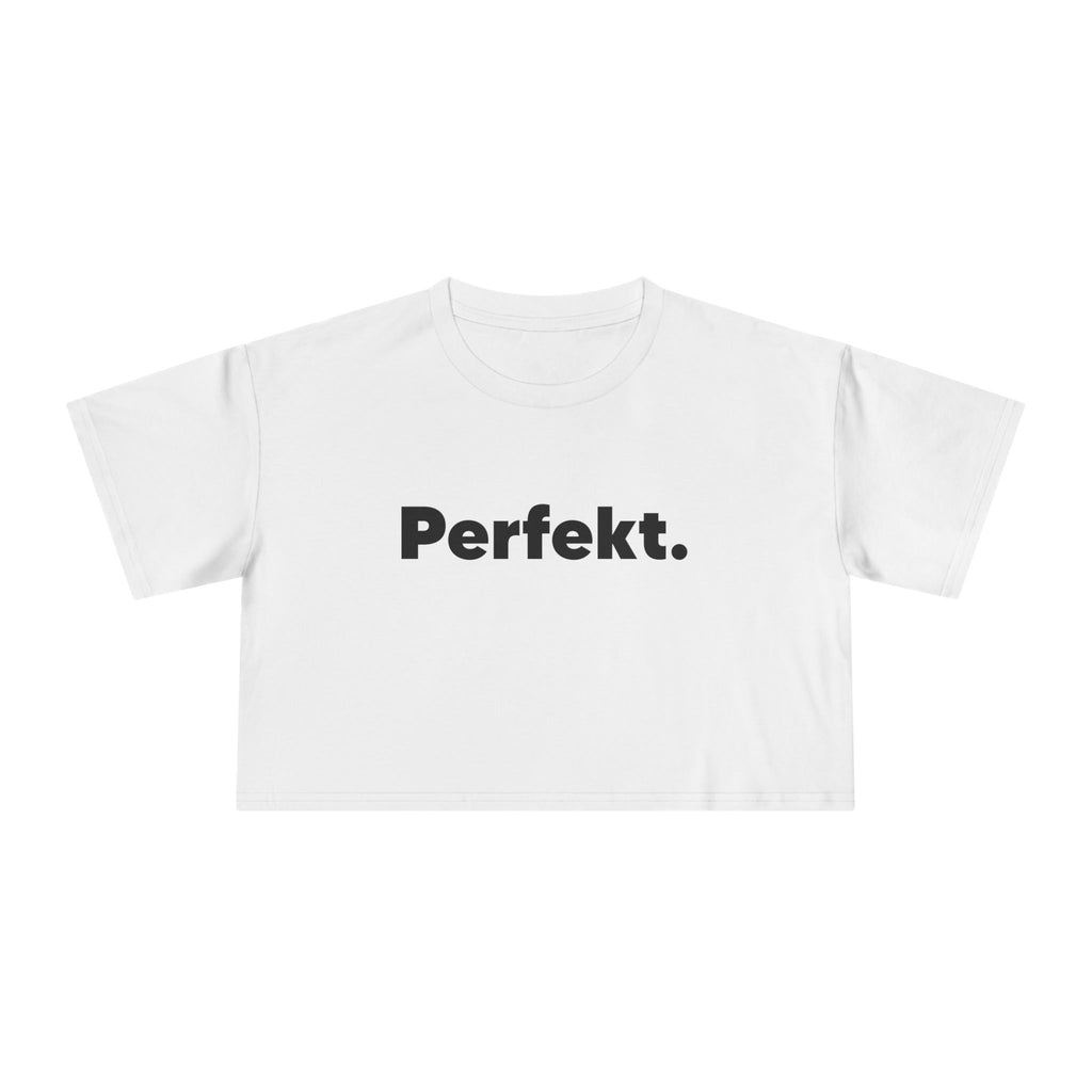 The Perfekt Crop Top White