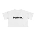 The Perfekt Crop Top White