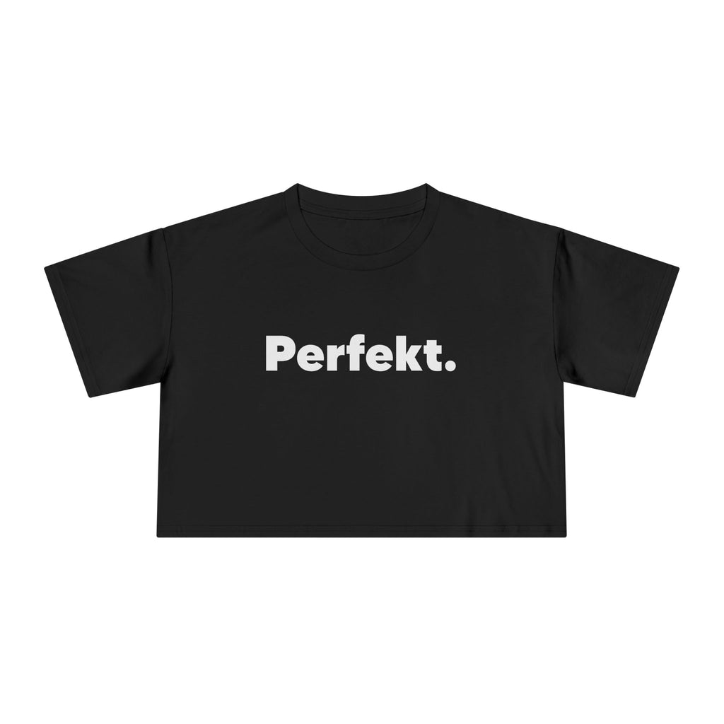 The Perfekt Crop Top Black