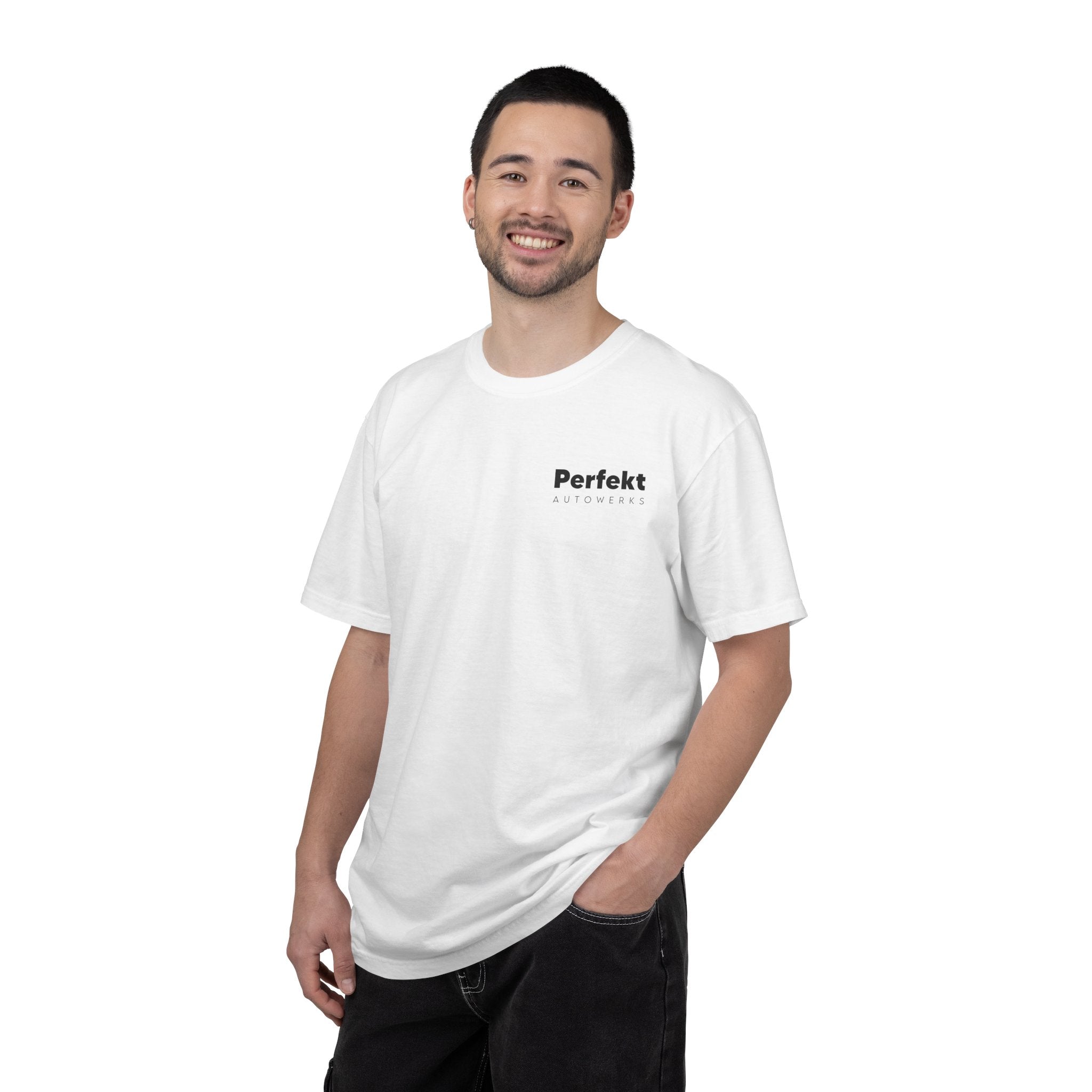 Perfekt Autowerks Classic Unisex Tee White