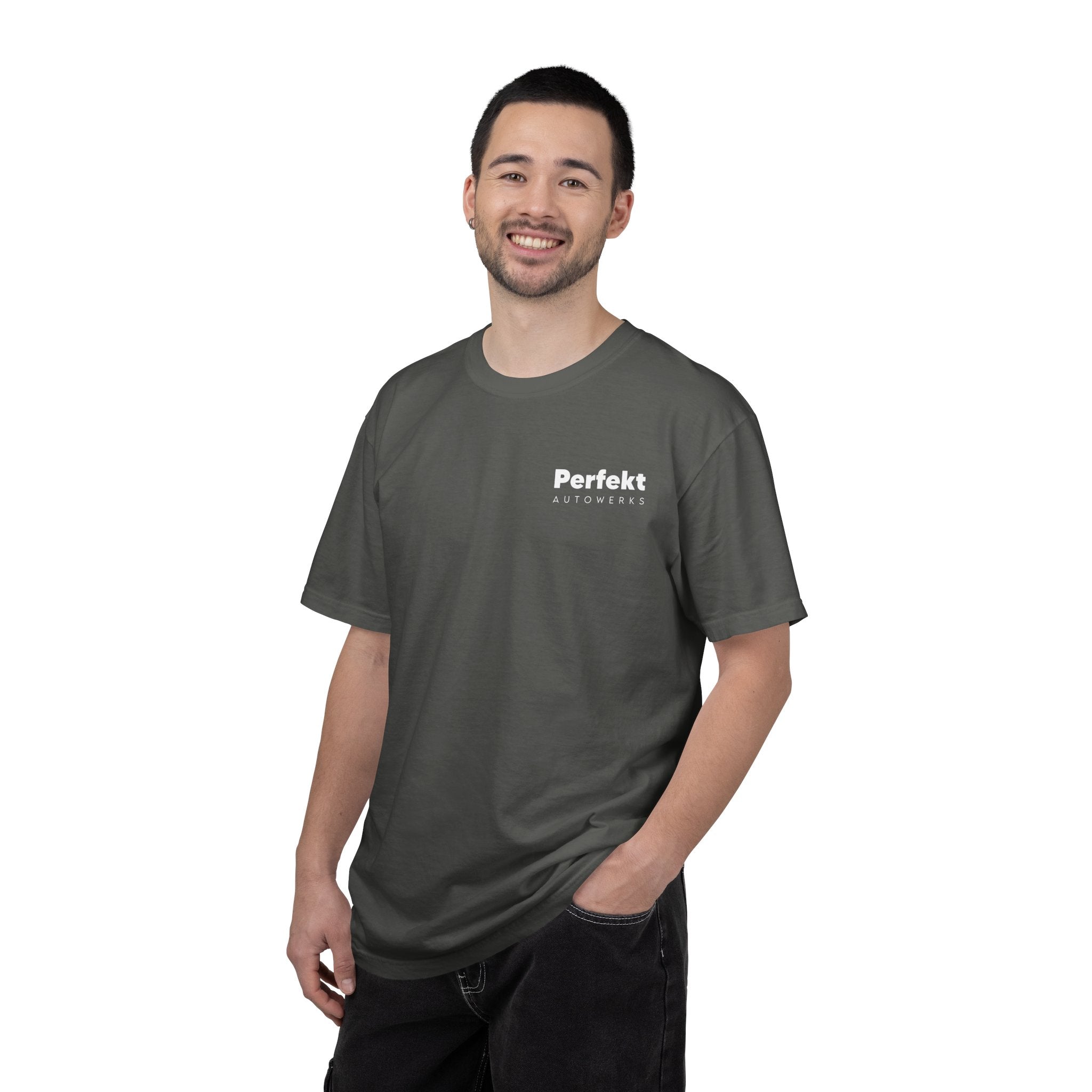 Perfekt Autowerks Classic Unisex Tee Grey